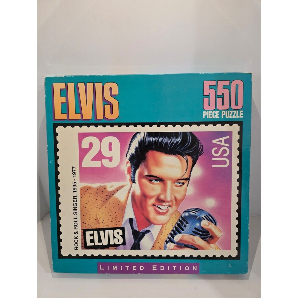 Vintage Elvis Presley Limited Edition 550 Piece Puzzle NEW!